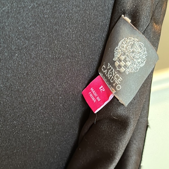 VINCE CAMUTO High-Low Fringe-Hem Midi Dress - Picture 16 of 16